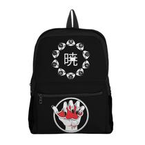 Mochila Infantil Desenho Ninja Com Bolso Avulsa Para Menino E Menina Estilo Anime Manga Japonês