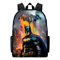 Mochila Infantil Dia A Dia Masculina Batman Bolsa Escolar Lançamento Top Mochila Infantil Dia A Dia Masculina Batman Bolsa Escolar Lançamento Top