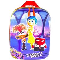Mochila Infantil Divertidamente Sala Controle P Mochila Infantil Divertidamente Sala Controle P