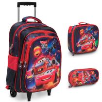 Mochila Infantil Escola Carrinho Menino Carros 3d Toys 2u
