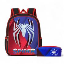 Mochila Infantil Escolar Bolsa Masculina Criança Menino Reforçado + Estojo Grande Mochila Infantil Escolar Bolsa Masculina Criança Menino Reforçado + Estojo Grande