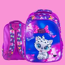 Mochila Infantil Escolar Bolsa Menina Infantil Resistente Impermeável Mochila Infantil Escolar Bolsa Menina Infantil Resistente Impermeável
