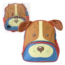 Mochila Infantil Escolar C/ Alça Cachorrinho Vermelho Menino