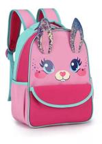 Mochila Infantil Escolar Coelhinho Coelho Maternal Costas M