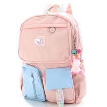 Mochila Infantil Escolar com Chaveiro de Unicórnio Mochila Infantil Escolar com Chaveiro de Unicórnio