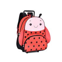 Mochila Infantil Escolar Com Rodinha Animais Zoo Clio Pets Mochila Infantil Escolar Com Rodinha Animais Zoo Clio Pets