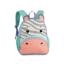 Mochila Infantil Escolar Costa Animais Zoo Clio Pets