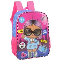 Mochila Infantil Escolar Costas Lol Surprise Táxi