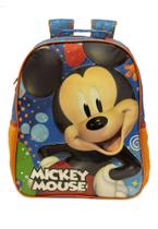 Mochila Infantil Escolar de Costas 14 Mickey Mouse R Azul - Xeryus