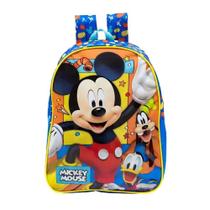 Mochila Infantil Escolar de Costas 16 Mickey Mouse X Azul - Xeryus