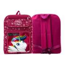 Mochila Infantil Escolar De Costas Para Meninas De Personagem Bolsa Grande