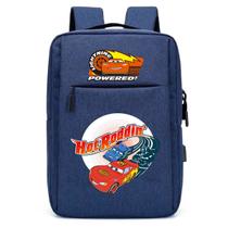 Mochila Infantil Escolar Dia a Dia Carros Super Rápidos Power Corrida 95 Vermelho Trabalho Faculdade USB Espaço Notebook