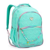 Mochila Infantil Escolar Feminina Passeio Viagem Fashion Criança Grande Ajustável Resistente