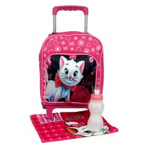Mochila Infantil Escolar Gata Marie Creche Tam P