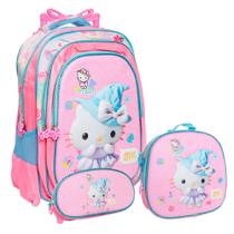 Mochila Infantil Escolar Menina Rodinha Tam G Resistente