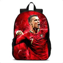 Mochila Infantil Escolar Meninos Cristiano Ronaldo Cr7 Mochila Infantil Escolar Meninos Cristiano Ronaldo Cr7