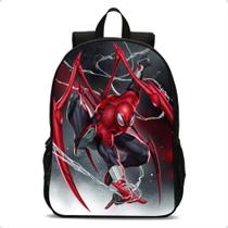 Mochila Infantil Escolar Meninos Homem Aranha Super Herói