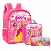 Mochila Infantil Escolar Meninos Masculino Criança Bolsa Estojo Grande Lancheira Térmica