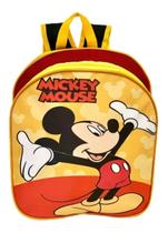 Mochila Infantil Escolar Mickey Mouse Costas Amarelo M F5