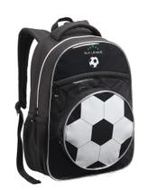 Mochila Infantil Escolar Passeio Menino Estampa Bola Futebol