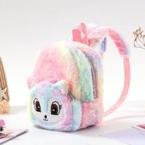 Mochila Infantil Escolar Passeio Pelúcia Animada