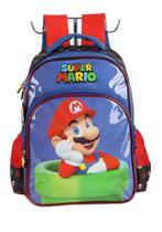 Mochila Infantil Escolar Personagem Super Mário Original