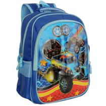 Mochila infantil escolar reforçada unicornio carros - Cidobe