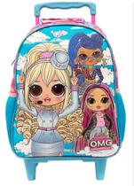 Mochila infantil escolar rodinhas lol xeryus16" 10830