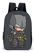 Mochila Infantil Escolar Simples Morcego Heroi Bt Lançamento Mochila Infantil Escolar Simples Morcego Heroi Bt Lançamento