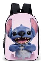 Mochila Infantil Escolar Simples Novidade Ohana Lilo Familia Lançamento