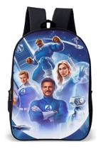 Mochila Infantil Escolar Simples Tema Quarteto O Fantastico Lançamento Mochila Infantil Escolar Simples Tema Quarteto O Fantastico Lançamento