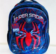 Mochila Infantil Escolar Super Spider Estilo Spider Man Homem Aranha de Costas Masculino(MI43290)
