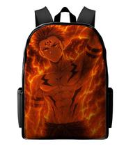 Mochila Infantil Escolar Versatil Estampada Anime Sukuna Jujutsu Mochila Infantil Escolar Versatil Estampada Anime Sukuna Jujutsu