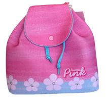 Mochila Infantil Estampa Flores com Strass Mochila Infantil Estampa Flores com Strass