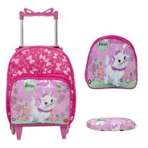 Mochila Infantil Feminina Gata Marie Creche Envio Imediato