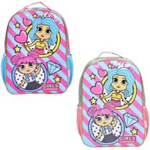 Mochila infantil feminina girls surprise 16'' - WINCY