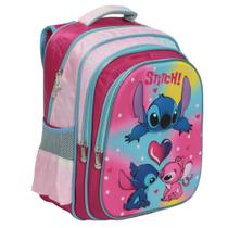 Mochila Infantil Feminina Lilo e Stitch Costas Tam G