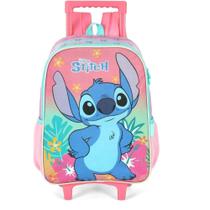 Mochila infantil feminina luxcel stitch crodas ic42382sc Mochila infantil feminina luxcel stitch crodas ic42382sc