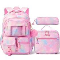 Mochila Infantil Fimibuke Impermeável com Lancheira e Porta-Lápis