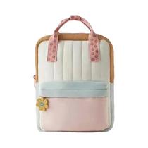 Mochila Infantil Fofa de Girassol Disney - Bolsa Escolar Pequena com Pingente