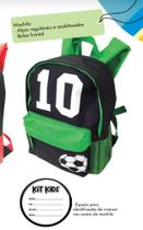 Mochila Infantil For Baby Futebol Camisa 10 - KIT