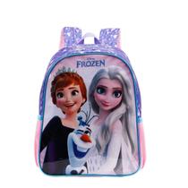 Mochila Infantil Frozen Passeio Escolar Costas Disney Mochila Infantil Frozen Passeio Escolar Costas Disney