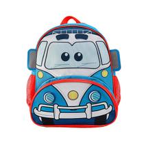 Mochila Infantil Fusca PolÍcia Com Alças - Clio Pets