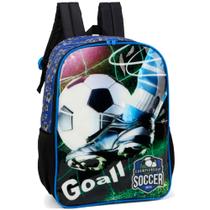 Mochila Infantil Futebol Goal Soccer Costas Tam G Reforçada