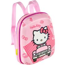 Mochila Infantil Hello Kitty Rosa Tamanho P Escolar para Passeio e Uso Diário
