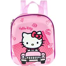 Mochila Infantil Hello Kitty Rosa - Tamanho P
