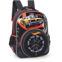 Mochila Infantil HOT Wheels G Preta Mochila Infantil HOT Wheels G Preta