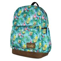 Mochila Infantil INTIMO Bob Esponja e Patrick - Estampa Tropical