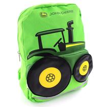 Mochila Infantil John Deere Trator - Verde Limão