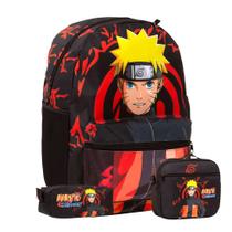 Mochila Infantil Juvenil De Costas Naruto Shippuden Tam G